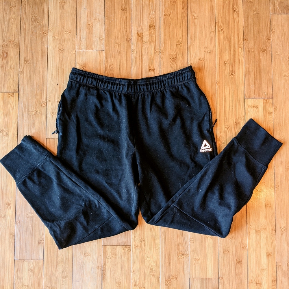 Reebok Men's Joggers Sweatpants L Black